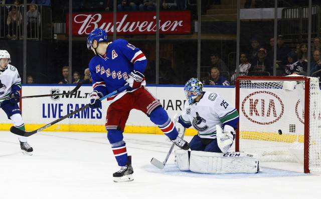 The New York Rangers and Vancouver Canucks won't have a lot of salary cap space to work with this offseason.