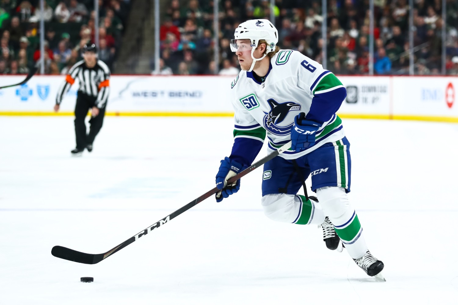 Are the Vancouver Canucks exploring the possibility of trading Brock Boeser? The Canucks will be facing a salary cap crunch for the next few seasons.