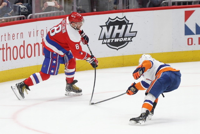 Stanley Cup Playoffs: The New York Islanders knocked off the Panthers in four games. The Washington Capitals went 1-1-1 in their round robin.