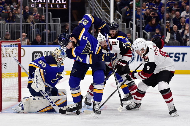 Blues-Avs Postponed. New safety measures. Sabres coach Ralph Krueger tests positive. Statement on why the Sabres - Devils game that went on.