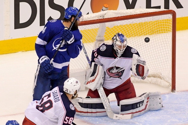 The Columbus Blue Jackets received another strong performance from Joonas Korpisalo. They got goals from Ryan Murray, Oliver Bjorkstrand and Alexander Wennberg to beat the Tampa Bay Lightning 3-1.