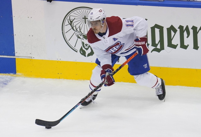 Brendan Gallagher rumored to be involved in several trade scenarios in NHL Rumors.