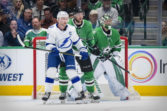 NHL News: Injury notes on Hintz, Johns, Faksa, Bishop and Stamkos. Next season could start late December or January 2021.