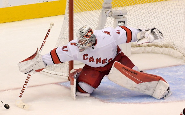 Hurricanes getting calls on James Reimer. Blackhawks taking their time to talk to their free agents. Wild checking out the goaltender market