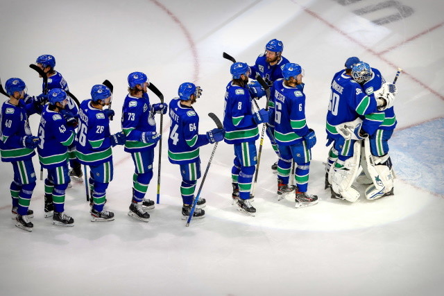 Thatcher Demko has made 66 consecutive saves since Game 5, shut out the Vegas Golden Knights last night, and has allowed the Vancouver Canucks to tie the series at three.