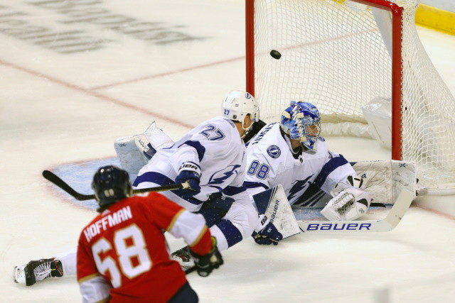 Mike Hoffman is considering talking a one-year deal and being a UFA again next year. The Tampa Bay Lightning continue to look to shed salary.