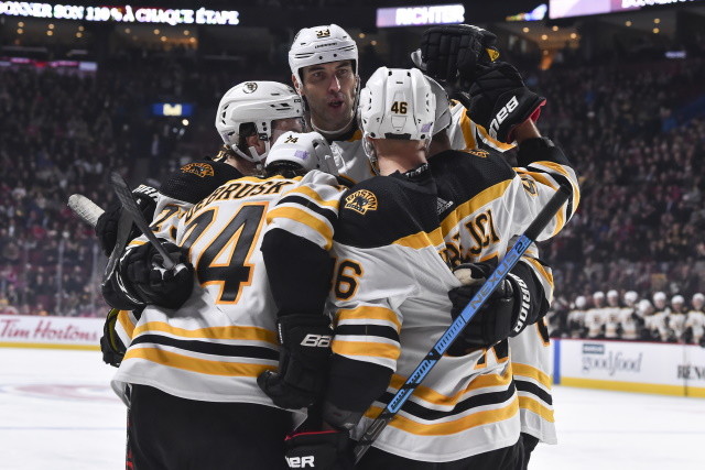 The Boston Bruins don't have a lot of salary cap space left. They need to re-sign Jake DeBrusk, maybe Zdeno Chara, and fill a couple holes.