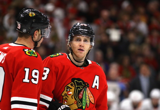 The Chicago Blackhawks could be in need of a full rebuild, but that may not be easy when you have Patrick Kane and Jonathan Toews, though there is some uncertainty surrounding him.