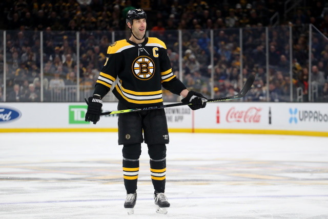 Zdeno Chara waiting on season format before deciding on his future. Bruins have the flexibility after the Jake DeBrusk signing.