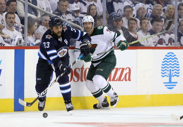 A two forward, three defensemen line strategy for the Maple Leafs? Dustin Byfuglien returning seems unlikely. Quiet on the Matt Dumba trade front.