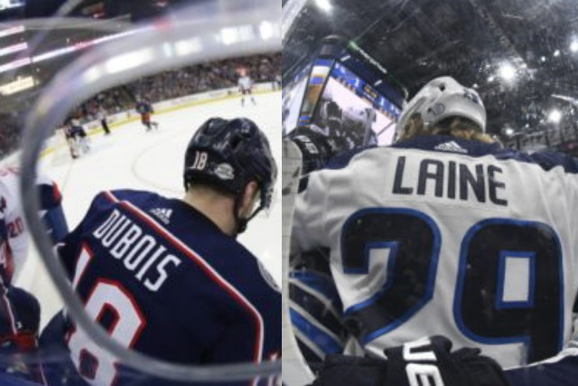 The Columbus Blue Jackets have traded forward Pierre-Luc Dubois and a 2022 third-round pick to the Winnipeg Jets for forwards Patrik Laine and Jack Roslovic.