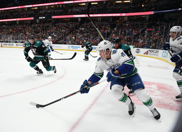 The Anaheim Ducks and Vancouver Canucks having trouble making the money work in a Jake Virtanen-Danton Heinen deal. Teams wanting to move the 2021 NHL draft back.