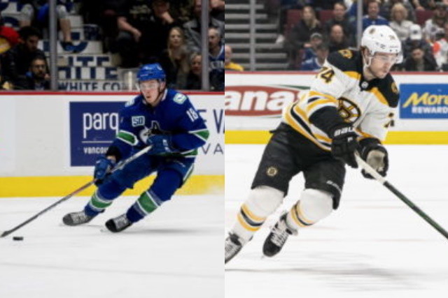 Does a Jake Virtanen for Jake DeBrusk deal make sense? Vancouver Canucks GM says they ran out of time with Tyler Toffoli.