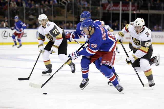 Trade tiers for the New York Rangers. What is Buchnevich's worth? It will be a different deadline for the Golden Knights this year.