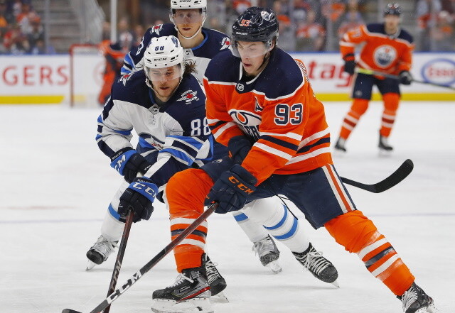 Edmonton Oilers and Ryan Nugent-Hopkins' camp have spoken recently. Prospect trade tiers for the Winnipeg Jets, Trade tiers for the Flyers.