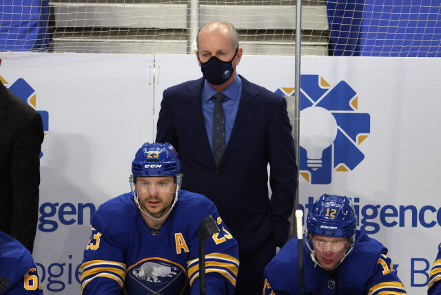 The Buffalo Sabres have fired head coach Ralph Krueger and assistant coach Steve Smith. Assistant coach Don Granato was named interim head coach.