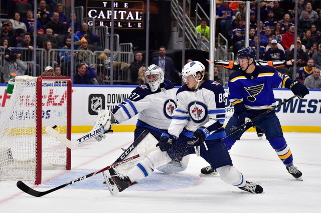 Antti Raanta progressing. Jonathan Bernier getting close. Colin White day-to-day. Colton Parayko close. Nathan Beaulieu done for the year.