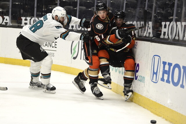 The San Jose Sharks looking at a reset but have a couple of decisions to make this offseason. Anaheim Ducks held firm on their asking price.