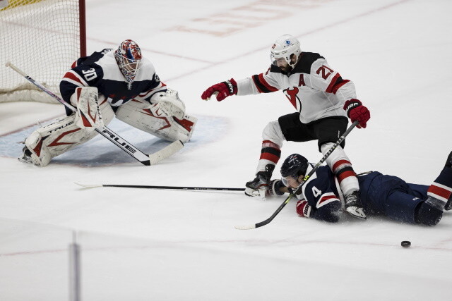 The Washington Capitals could add a veteran goaltender at the deadline. New Jersey Devils focusing on a Kyle Palmieri trade.