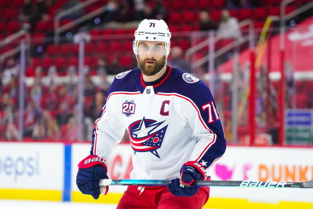 All is quiet so far on the trade front. It may be up to Nick Foligno if he's traded. A few Columbus Blue Jackets trade candidates.