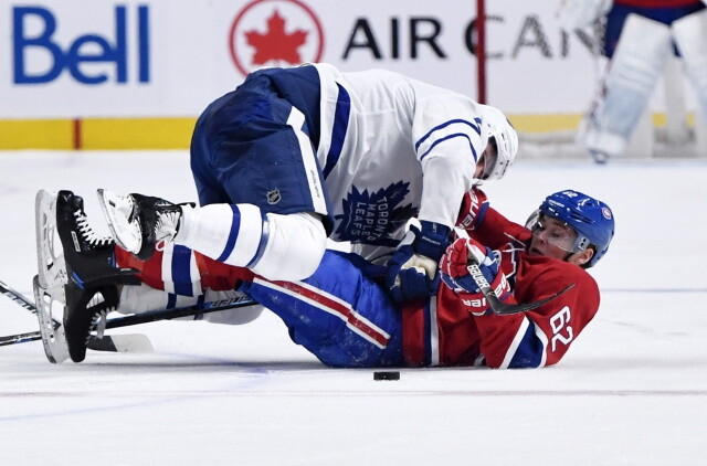 Canucks sign Vasili Podkolzin. Ryan Reaves assessed a match penalty last night. Smith's status undetermined. Jake Muzzin not ruled out yet.