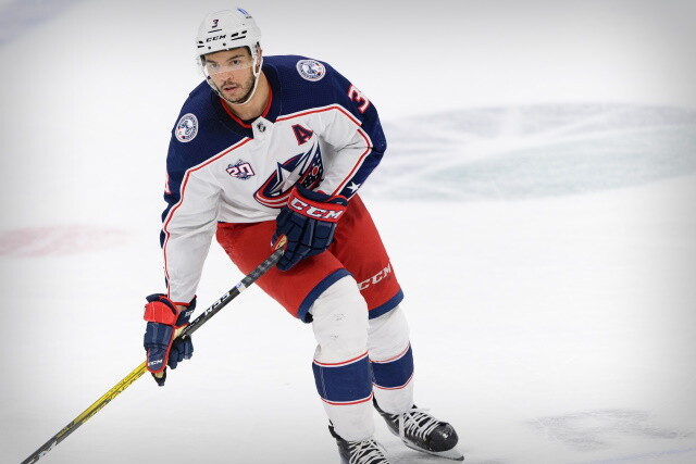 Seth Jones is clearly out of Columbus but what would it take for Philadelphia to acquire him?