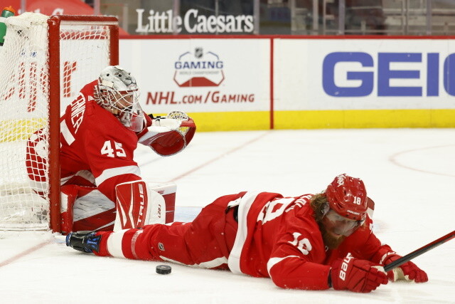 Mutual interest in Marc Staal re-signing with the Detroit Red Wings. Yzerman eyeing the trade market. Jonathan Bernier wants to remain.