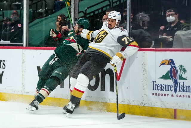 Stanley Cup playoffs round two begins on Saturday. Two Vegas Golden Knights added to COVID list. Nazem Kadri has a second hearing.