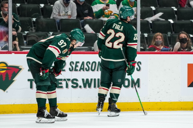 Minnesota Wild GM Bill Guerin hopes to sign RFAs Kirill Kaprizov, Joel Eriksson Ek and Kevin Fiala to long-term deals.