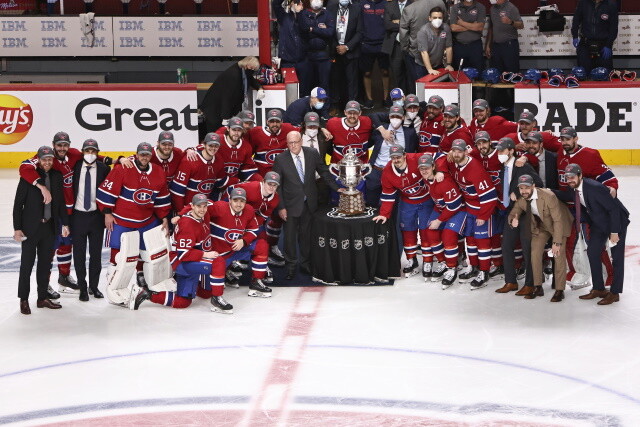 The Montreal Canadiens beat the Vegas Golden Knights 3-2 in OT and advance to the Stanley Cup Final against the Islanders or Lightning.