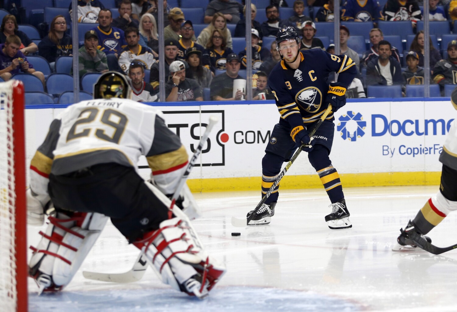 NGolden Knights now eyeing Jack Eichel? Maple Leafs, Devils were interested in Fleury. Kraken, Golden Knights interested in Jaden Schwartz.