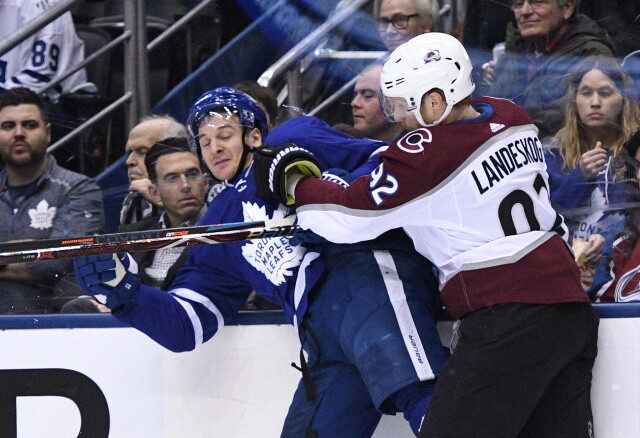 Quiet on the Gabriel Landeskog front. Cale Makar's extension price going up. Zach Hyman not returning to the Toronto Maple Leafs.