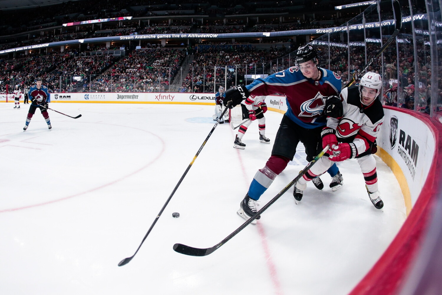 The Colorado Avalanche have traded defenseman Ryan Graves to the New Jersey Devils for forward Mikhail Maltsev and a 2021 second-round pick.