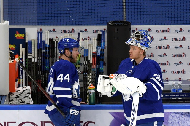 Hayes and Miller on TSN's Overdrive talk about Toronto Maple Leafs Morgan Rielly and pending UFAs Frederik Andersen and Zach Hyman.