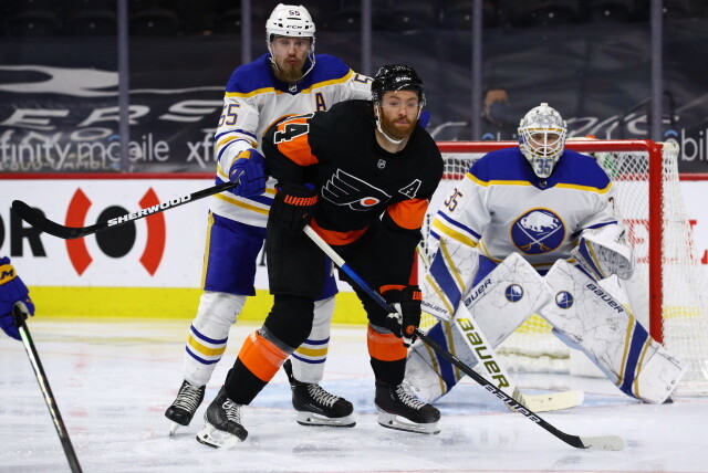 The Buffalo Sabres have traded defenseman Rasmus Ristolainen to the Philadelphia Flyers for a 2021 first-round pick (# 14), 2023 second-round pick, and defenseman Robert Hagg.