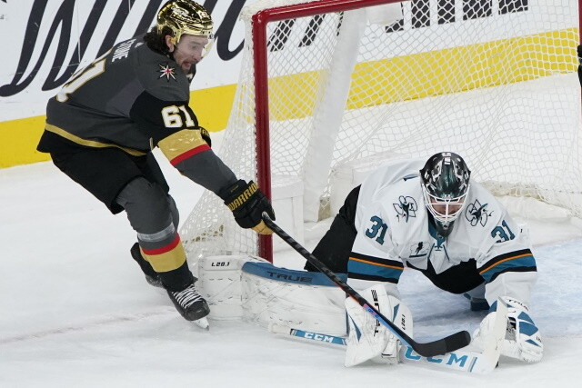 The Vegas Golden Knights and San Jose Sharks are at the forefront of this edition of NHL Rumors where precedents get set and more.