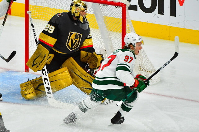 Kirill Kaprizov and the Minnesota Wild to talk this week. Vegas Golden Knights looking to improve their PP, need to make a goalie decision.