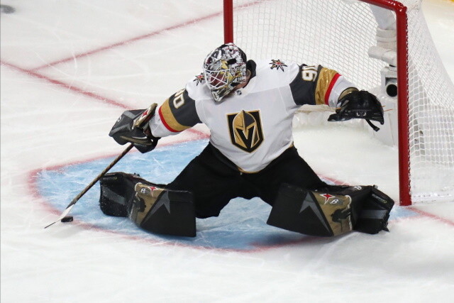 Robin Lehner injury further clouds Vegas season and now trade deadline