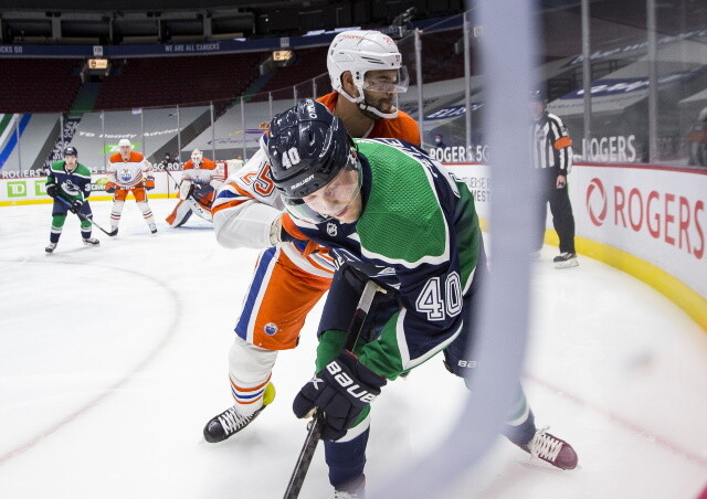 Jack Eichel and the Buffalo Sabres are mad. It's a process for the Vancouver Canucks, Elias Pettersson and Jack Hughes.