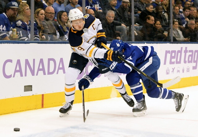 Jack Eichel fails physical, stripped of his captaincy, doesn't want fusion surgery. The Toronto Maple Leafs and Morgan Rielly's camp to talk.