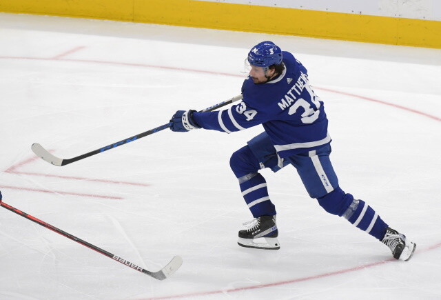 Columbus Blue Jackets replace coach Lefebvre. Auston Matthews hopes to be ready for Game 1. Ryan Kesler knows his playing days are over.