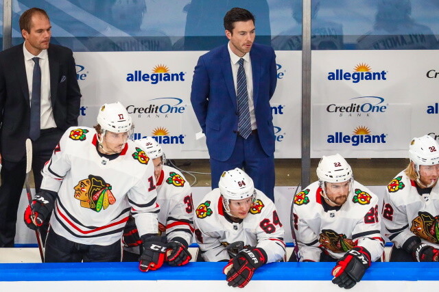 Chicago Blackhawks head coach Jeremy Colliton is under contract through next season, but is he on the hot seat already?