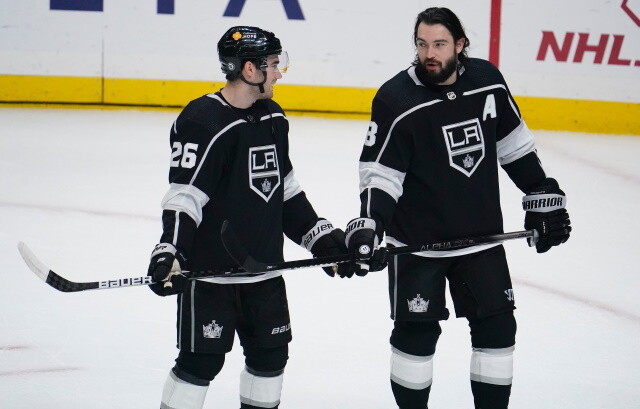 The Los Angeles Kings are looking for a defenseman. Could be a surprise if Kevin Chevedayoff remains with the Winnipeg Jets after today.