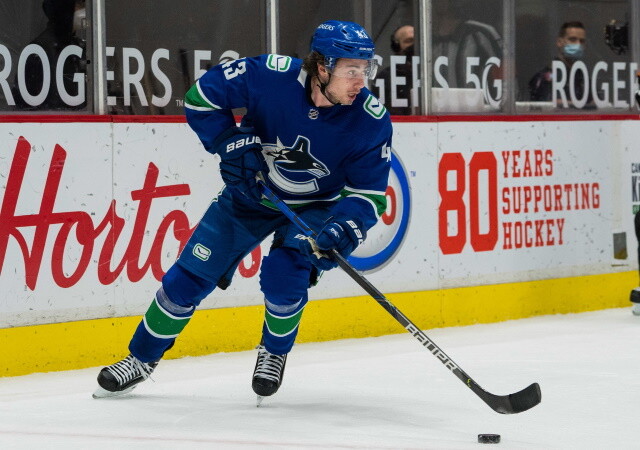 The Vancouver Canucks are nearing a six-year deal for Quinn Hughes and a three-year deal for Elias Pettersson.