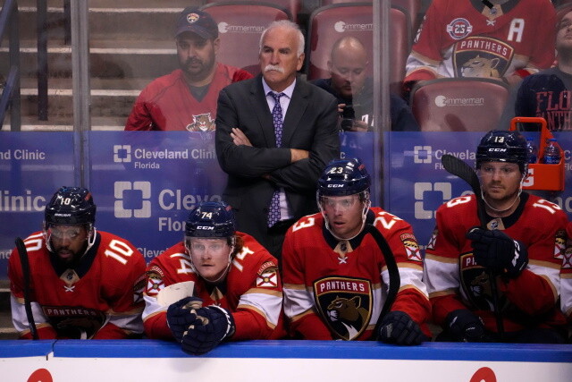 Joel Quenneville resigned as the Florida Panthers head coach following his meeting with NHL commissioner Gary Bettman and Deputy Commissioner Bill Daly earlier today. 