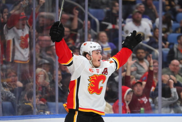 Could Calgary Flames Matthew Tkachuk be a part of a trade package for Buffalo Sabres Jack Eichel?