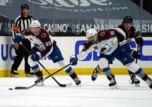 Six NHL players were added to the COVID protocol list. Richard Rakell out week-to-week. Avs being cautious with Andre Burakovsky. Mathieu Perreault out two-three weeks.