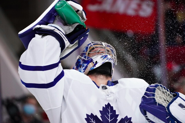 Vladimir Tarasenko still wants a trade but realizes he'll have to wait. Jack Campbell and the Toronto Maple Leafs to talk after the season.