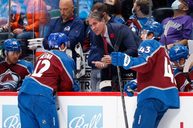 Three players put in COVID protocol yesterday. Two put on waivers. Jared Bednar now the Avs winningest coach. Team USA Olympic jerseys.