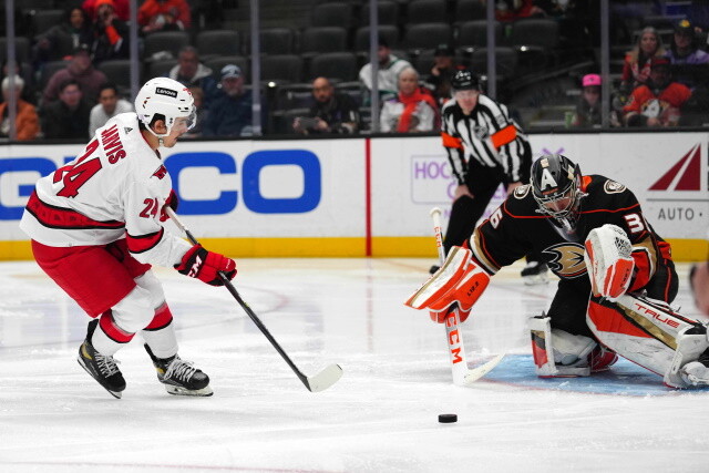 Seth Jarvis staying with the Hurricanes. Anyone talking to Evander Kane? Travis Hamonic back to the AHL. Ryan Hartman fined.